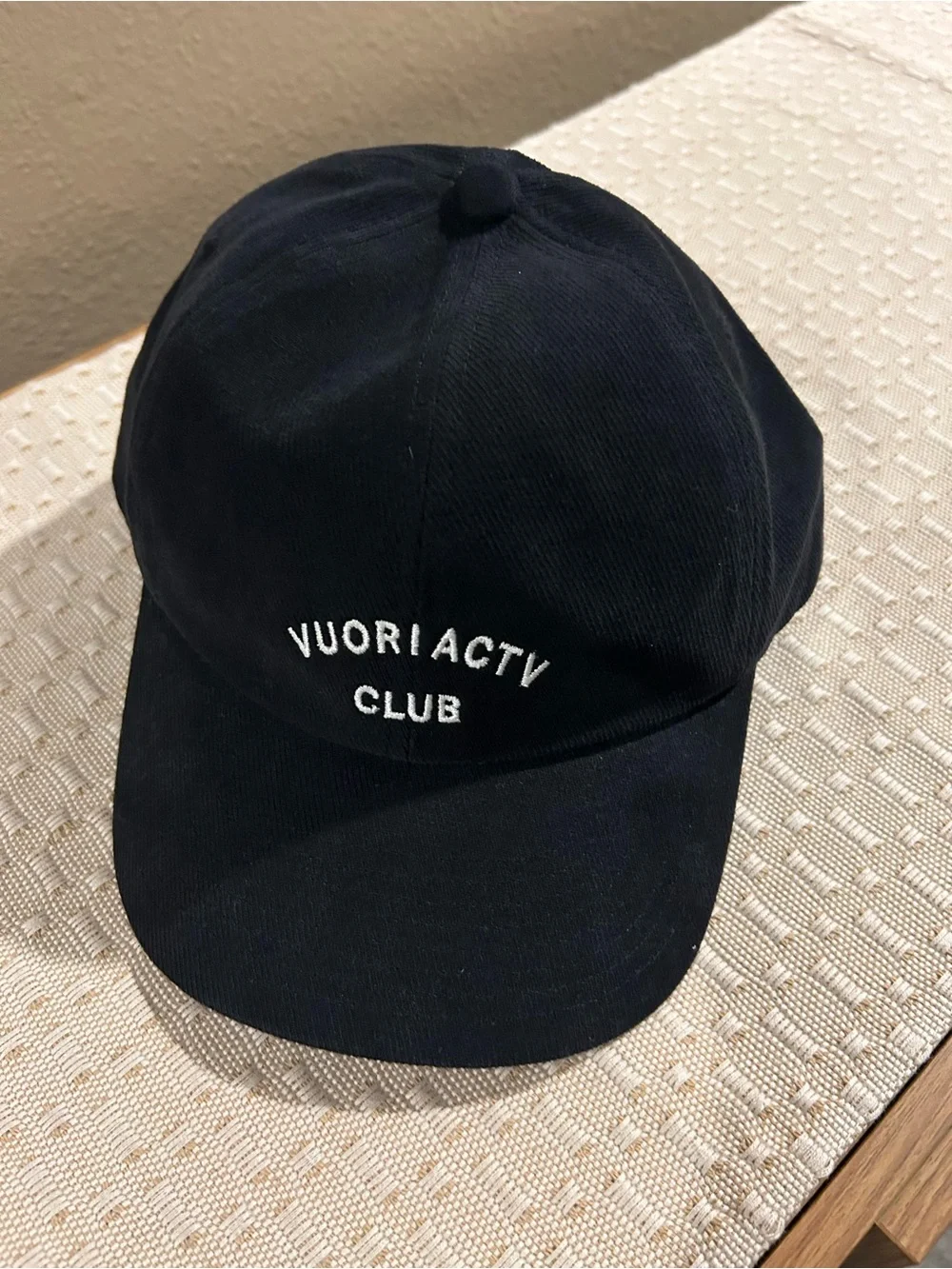 Vuori ACTV Club Dad Hat black NWT
